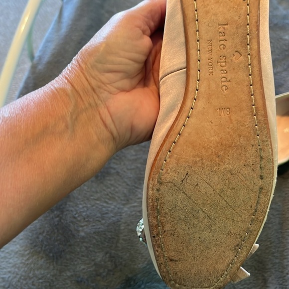 Kate Spade bling bow ballet flats - Picture 3 of 6